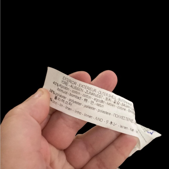 Zara Pinstriped Blazer- Long, light-weight, double-breasted-lovely! - Picture 6 of 7